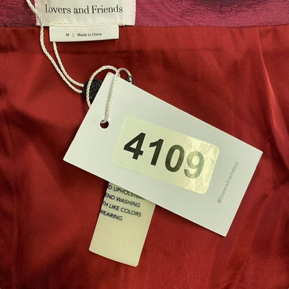 Lovers and Friends Fraya Top - Raspberry Red - Picture 9 of 11